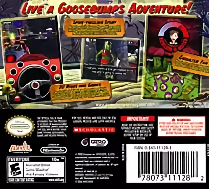 Image n° 2 - boxback : Goosebumps HorrorLand